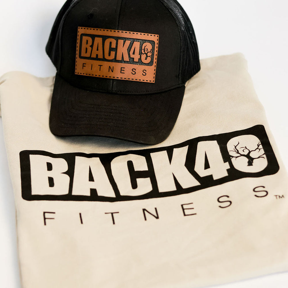 
                  
                    Back 40 Patch Hat (Black)
                  
                